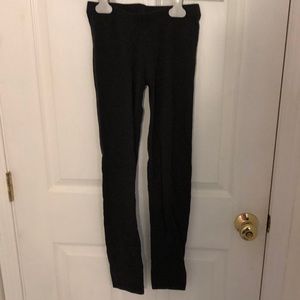 Simple grey leggings